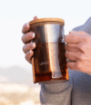 Glass + Stainless steel Infuser