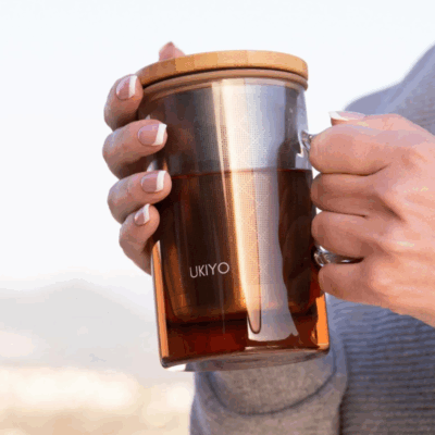 Glass + Stainless steel Infuser
